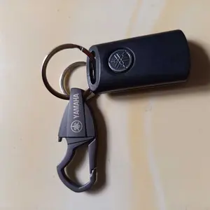Yamaha Pembuka Botol Gantungan Kunci Logam Remote Mobil Motor Logam Paduan Kreatif