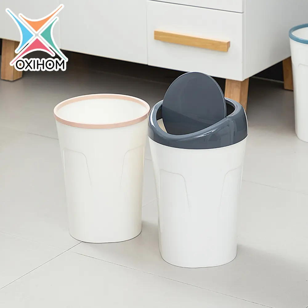 Oxihom Tempat Sampah Kotak Keranjang Sampah Plastik Trash Bin