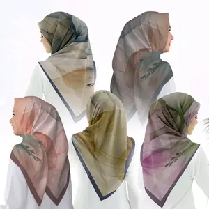 Hijab Segi Empat Voal Motif Series Arwen Kerudung