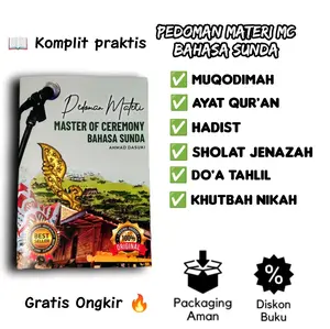Pedoman Materi MC bahasa sunda lengkap dengan muqodimah, ayat qur'an dan hadist