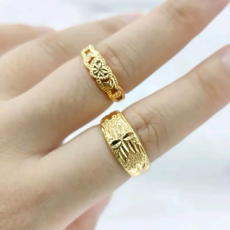 Beli 2 produk apapun gratis 1 -TokoPerhiasan99 cincin ukir C5021 perhiasan aksesories 0
