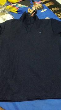 Product Review of Polo Motion Knit - All In Chris Putra - Premium Mango Knit T-Shirt Pria Oversize Baju Knit Pria Casual Comfortable from a**4 0