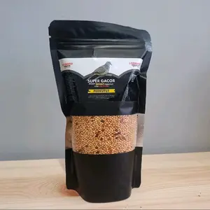 Pakan Burung Perkutut Super Gcaor Kemasan Pouch Clip 350gr