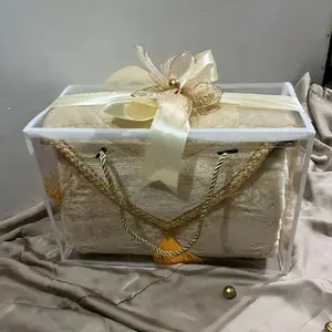 HAMPERS LEBARAN KADO SOVENIR UMROH & HAJI SAJADAH BLUDRU PREMIUM Muslim Turki Motif