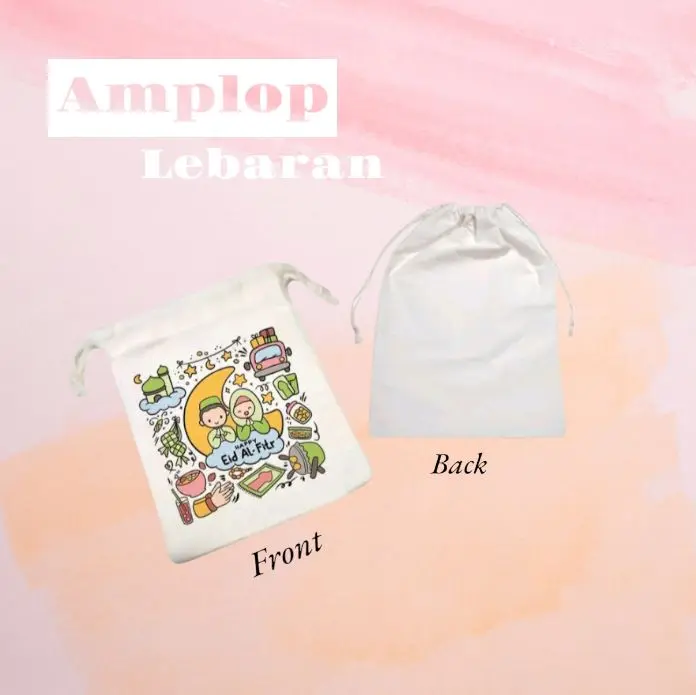 Amplop Lebaran Karakter Pouch Spounbond - Custom 1