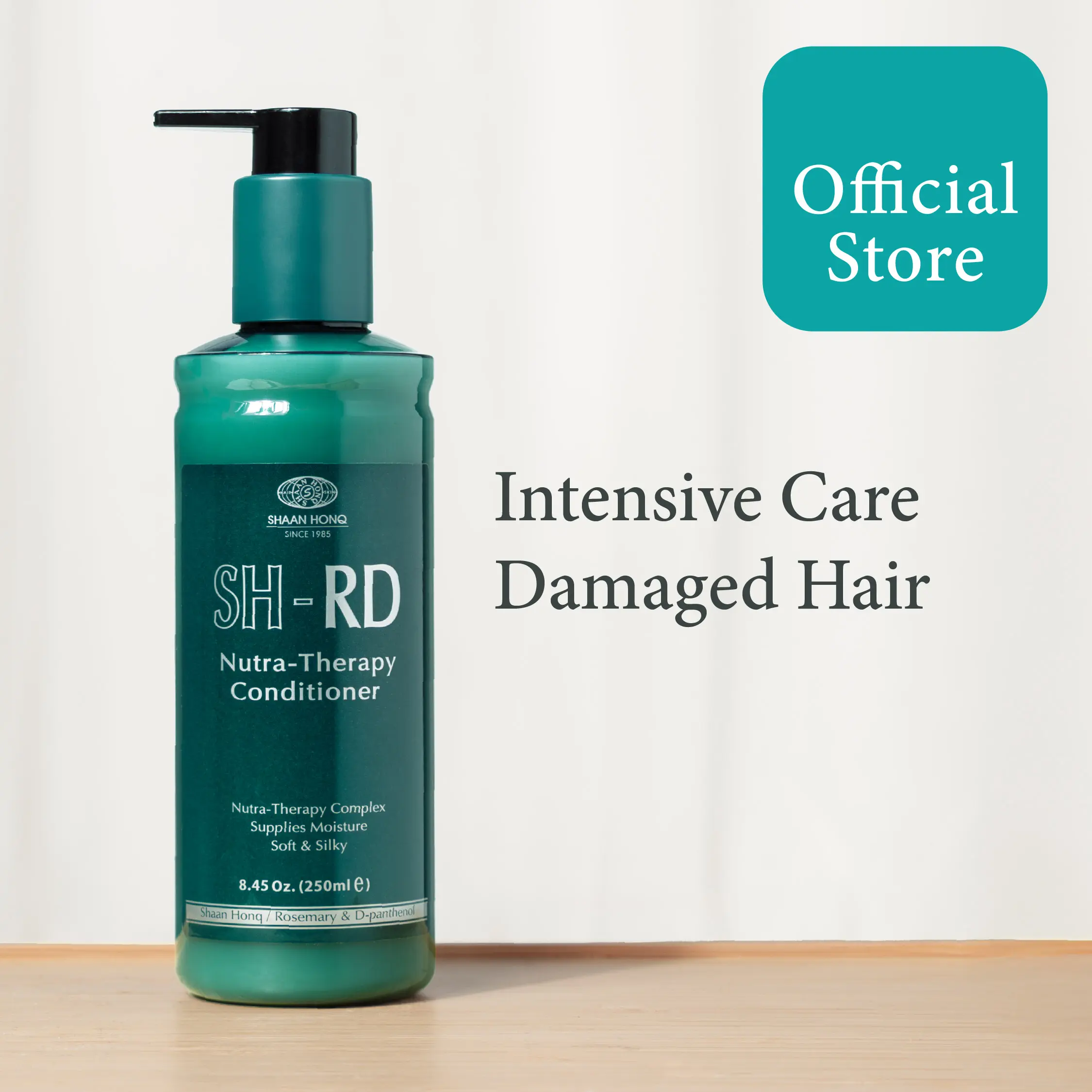 SHRD Nutra Therapy Keratin Conditioner | (100ml & 250ml) Melembutkan Batang Rambut Kasar, Kering & Kusut Berminyak dan Kusam | Dipakai setelah Sampo