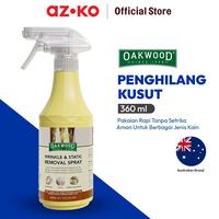 Gambar AZKO Oakwood Spray Penghilang Kusut & Statis 360 ml - Kuning Spray Anti Kusut Anti Statis Perawatan Pakaian dari AZKO ID Kota Administrasi Jakarta Pusat 1 Tokopedia