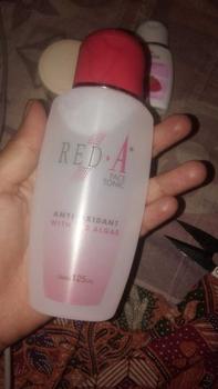 Product Review of Red-A Face Tonic Anti Oxidant with VIT E, Extract Red Algae & Averrhoa - 125ml from u**y 0