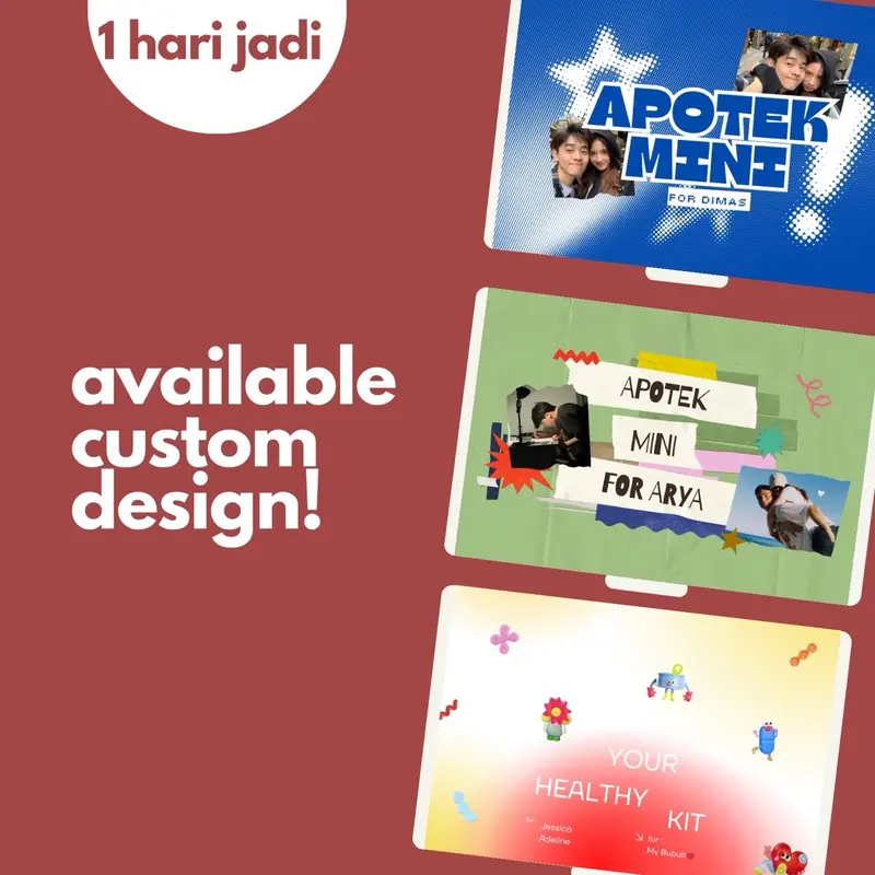 (1 HARI JADI) KADO APOTEK MINI CUSTOM | ULANG TAHUN | KADO UNIK | COMELO GIFT 0