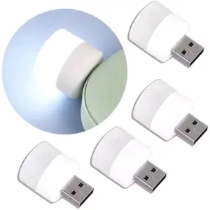LAMPU LED USB Lampu Tidur Portabel Kecil Mini Original Samping