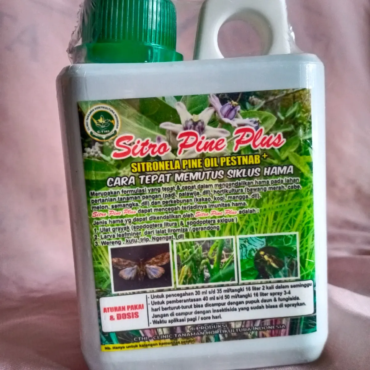 Sitro Pine Plus 500ml cairan pupuk organik pertanian Tanaman