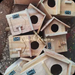Glodok Parkir dan Love Bird Model Rumah - Ukuran T. 23cmL. 17cmP. 15cm
