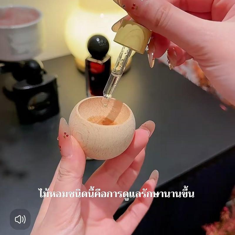 Máy Khuếch Tán Bằng Gỗ, Hình Trứng Tròn Nhỏ Chất Liệu Gỗ, Thích Hợp Cho Xe Hơi, Văn Phòng Và Phòng Ngủ, Máy Khuếch Tán Tinh Dầu Thơm, Đồ Trang Trí Bằng Gỗ 4