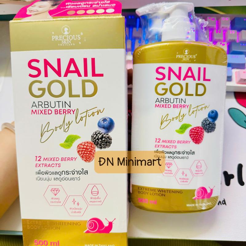Sữa dưỡng thể snail gold thái 500ml