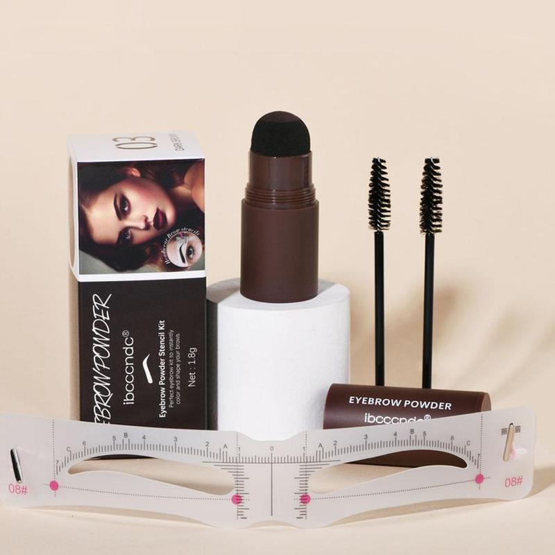 Product Introduction of Eyebrow Powder Set Waterproof Long Lasting Soft Mushroom Head Eyebrow Styling Makeup 42