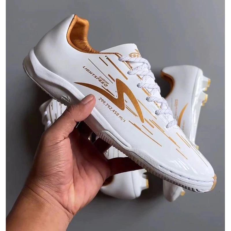 Product Introduction of Sepatu Futsal Specs Lightspeed Reborn In White Red Bisa COD sepatu futsal ribon mini  soccer sepatu  futsal sepatu  futsal sepatu  futsal  junior sepatu  futsal  flank light  speed 2