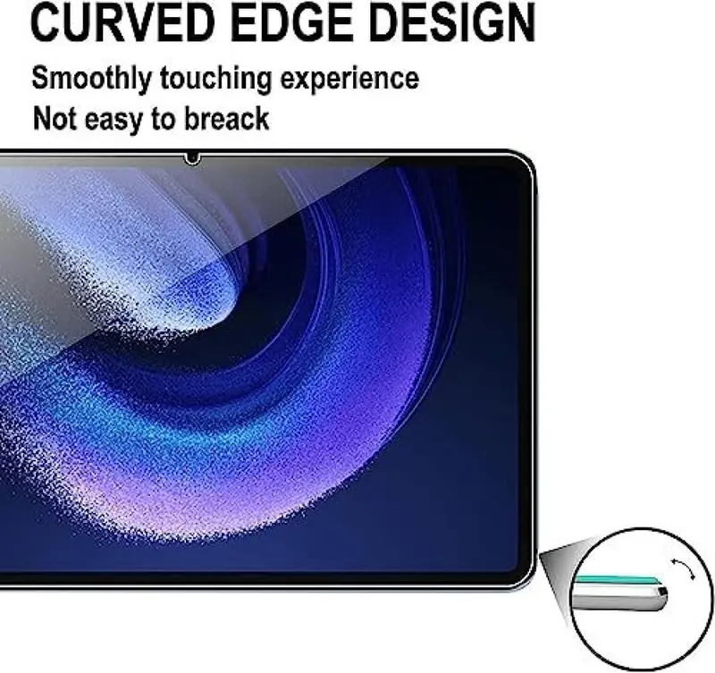 Screen Protector Tempered Glass untuk Xiaomi Poco Pad 12.1 INCH full layar 5