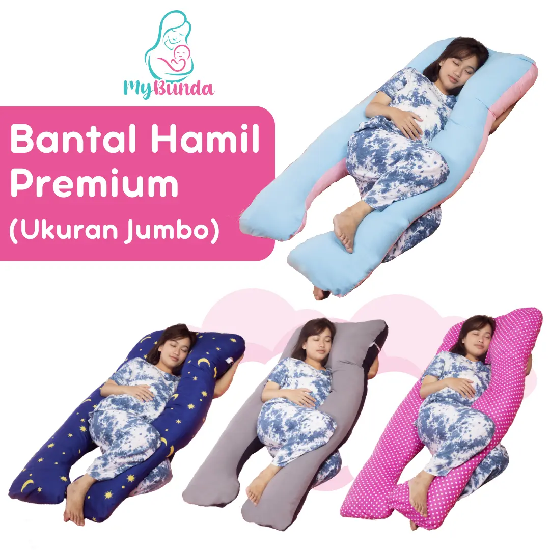 Bantal Hamil My Bunda Premium Ukuran Jumbo Bumil Ibu Perlengkapan