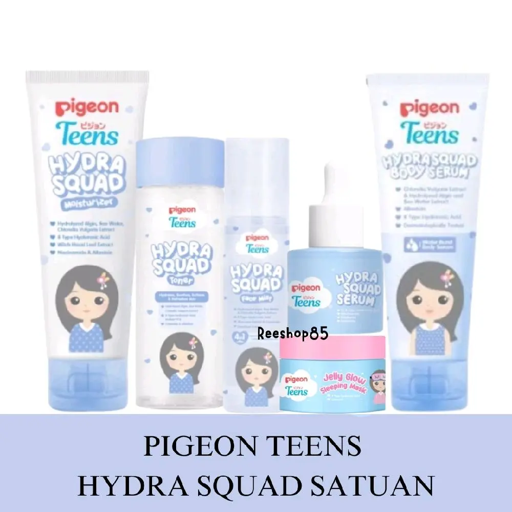 PIGEON TEENS Hydra Squad Series Skincare Anak Remaja Untuk Kulit Kering