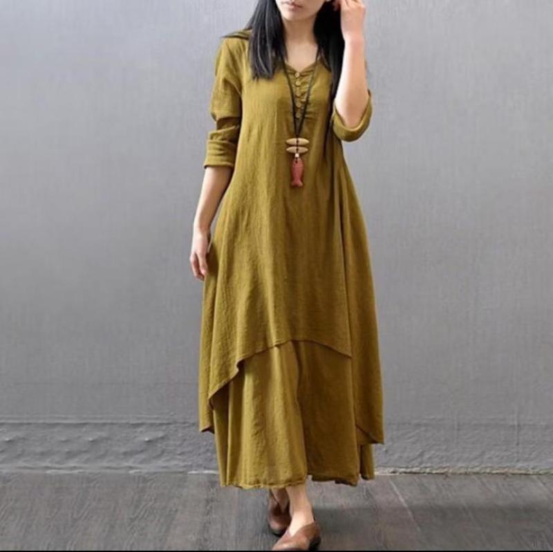 Dress Wanita Crinckle Premium Rina maxi anggun Best Seller Muslim Baju Casual 1