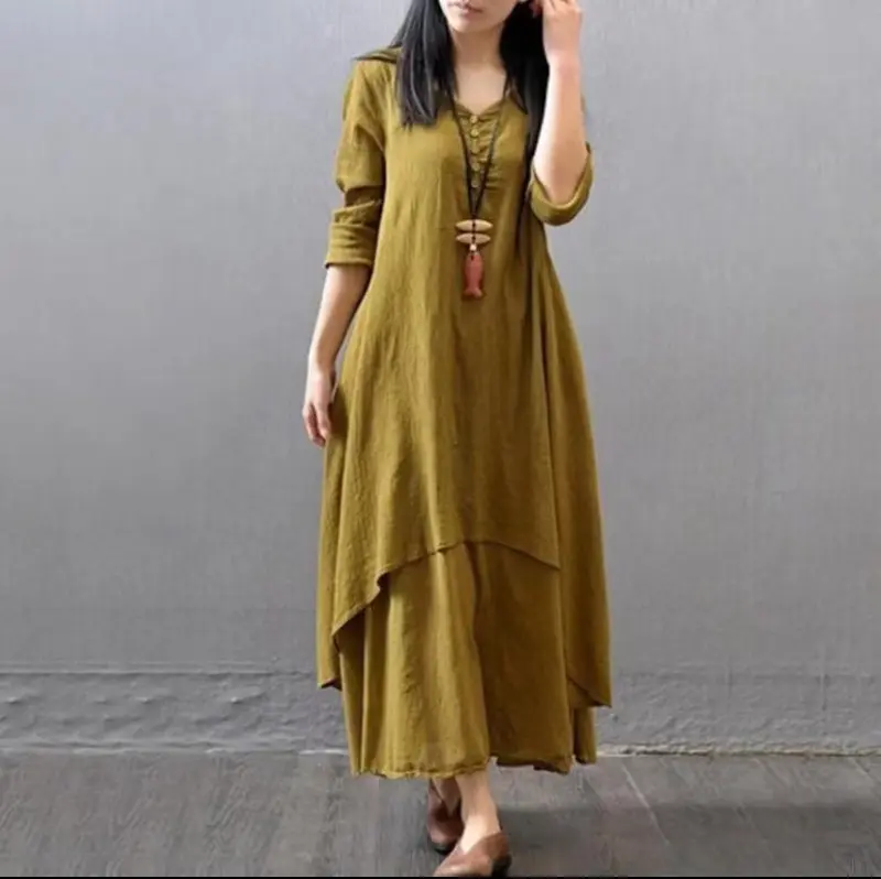 Dress Wanita Crinckle Premium Rina maxi anggun Best Seller Muslim Baju Casual 1
