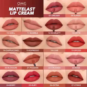 Omg lip cream matte waterproof