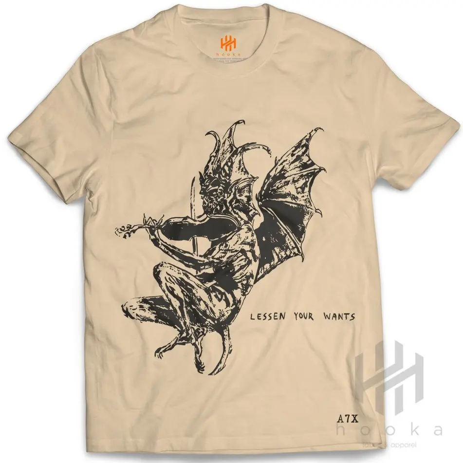 Kaos Avenged Sevenfold - Lessen Your Wants A7x Limited Edition T-Shirt Distro Katun 24s