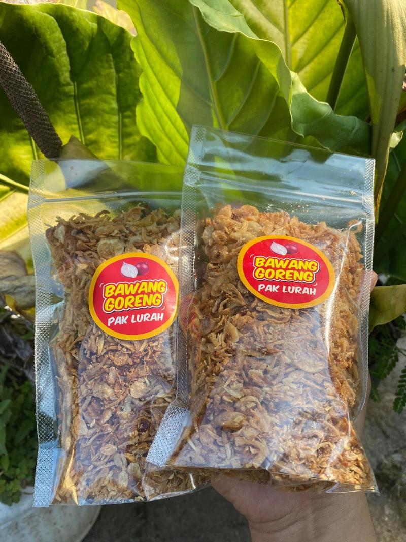 Product Introduction of [PROMO HEMAT] 2 Plastik Pouch Bawang Goreng Original Berat 200 Gram Dapat 2 Plastik Pouch (100 Gram/ Pouch) - Snacks - Food Bahan 2