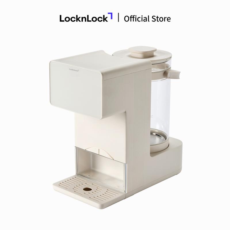 Bình thủy điện thông minh Locknlock - EJK586IVY Smart thermal water dispenser 220-240V, 50-60Hz, 880W, 2L- Màu ngà