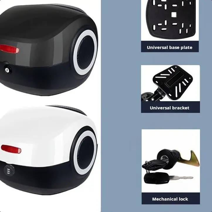 MOTORCYCLE UNIVERSAL TOP BOX TOPBOX WITH ALIEN DESIG KOTA MOTOSIKAL PETI MODIFIED MODIFY super tenere box