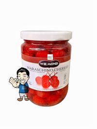 Gambar Wilmond Maraschino Cherries In Syrup With Stem- Cherry Ceri Tangkai 375 g dari IndoFresco Kota Administrasi Jakarta Barat 1 Tokopedia