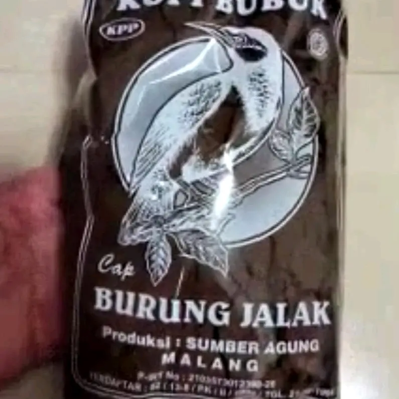1kg kopi bubuk cap burung jalak kopi bubuk murni tanpa campuran asli kopi hitam kopi tanpa gula kopi murni 1