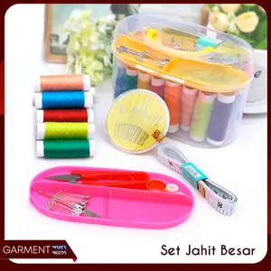 Set Alat Jahit Besar Sewing Box jarum