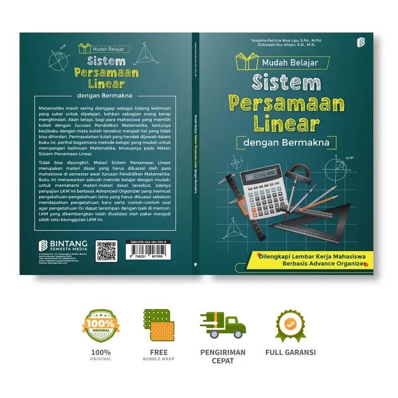 Mudah Belajar Sistem Persamaan Linear dengan Bermakna - Yosepha Patricia Wua Laja, S.Pd., M.Pd., Zulkaidah Nur Ahzan, S.Si., M.Si.