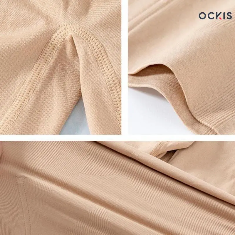 Quần Bó Sát OKIES, Cỡ Lớn (35kg-100kg), [Thanh Toán Khi Nhận Hàng] Quần Bó Sát Cạp Cao, Có Tính Năng Định Hình Eo Nẹp Ngực, Để Ngăn Ngừa Bong Gân Và Nâng Đùi 3
