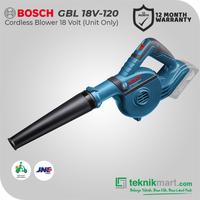 Gambar Bosch Cordless Blower / Blower Baterai 18Volt GBL 18V-120 dari Teknikmart Kota Administrasi Jakarta Barat 3 Tokopedia