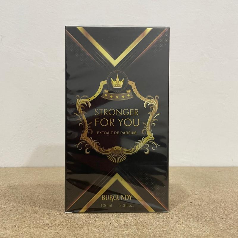 Parfum Pria Burgundy Stronger For You Extrait De Parfum 100ml for Men 9
