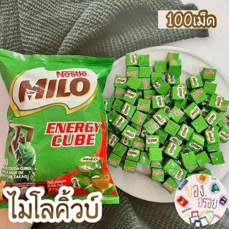 100viên/275g] kẹo Milo cube,Kẹo Milo Energy cube,Milo cube Nestle Thái Lan chính hãng 6