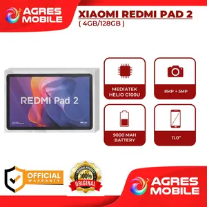 [ LIVE EXTRA ] XIAOMI REDMI PAD 2 ( 4GB/128GB ) GARANSI RESMI