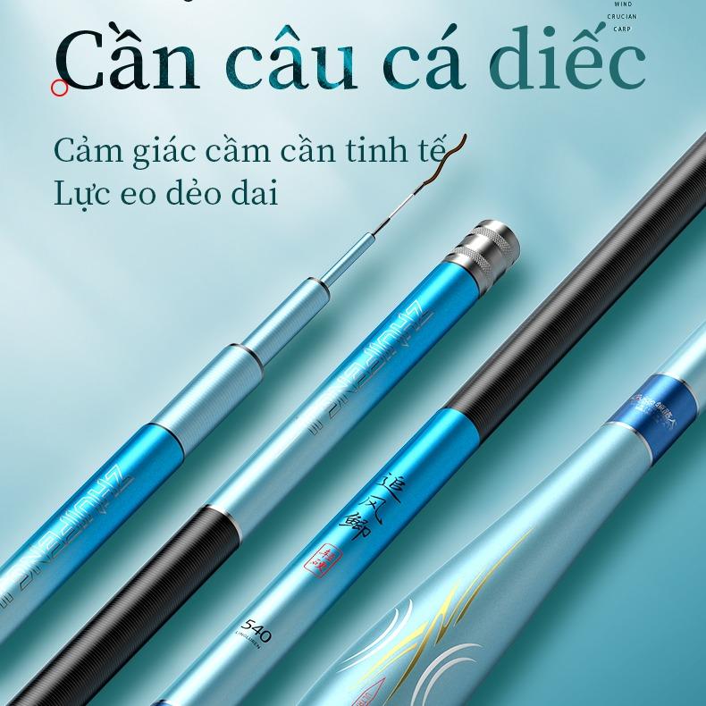 Cần Câu Cá Để Câu Cá Tra Cá Cơm Có Tay Cầm Tiện Dụng Siêu Nhẹ Cảm Giác Tốt