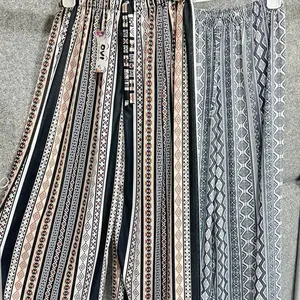 PAKET HEMAT ISI 2 PCS Celana Kulot Hommy Motif Bahan HYGET Kulot Highwaist Termurah Celana Hommy Bahan HYGET Premium Adem Ringan Allsize Fit Smp XL