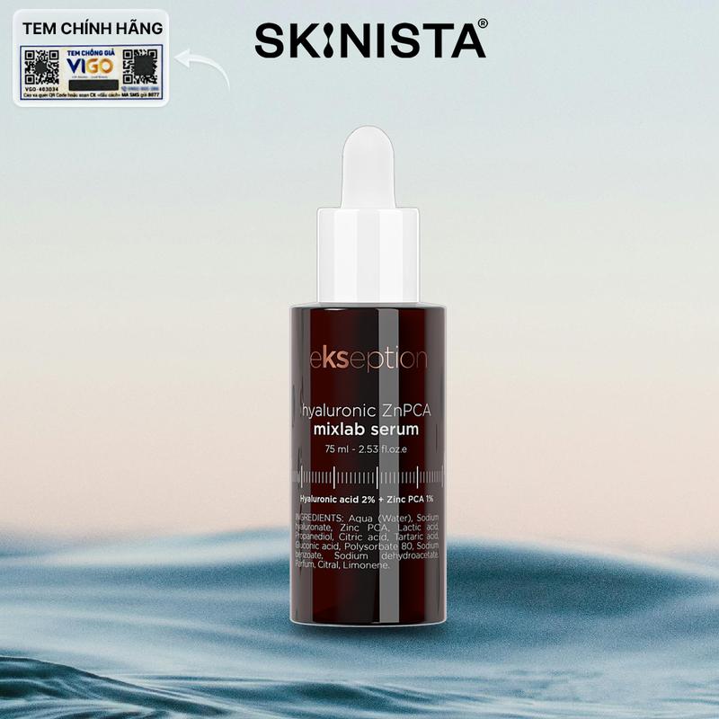  Tinh Chất Ekseption Hyaluronic ZnPCA Mixlab Serum  HA + 1% ZnPCA  75ml 