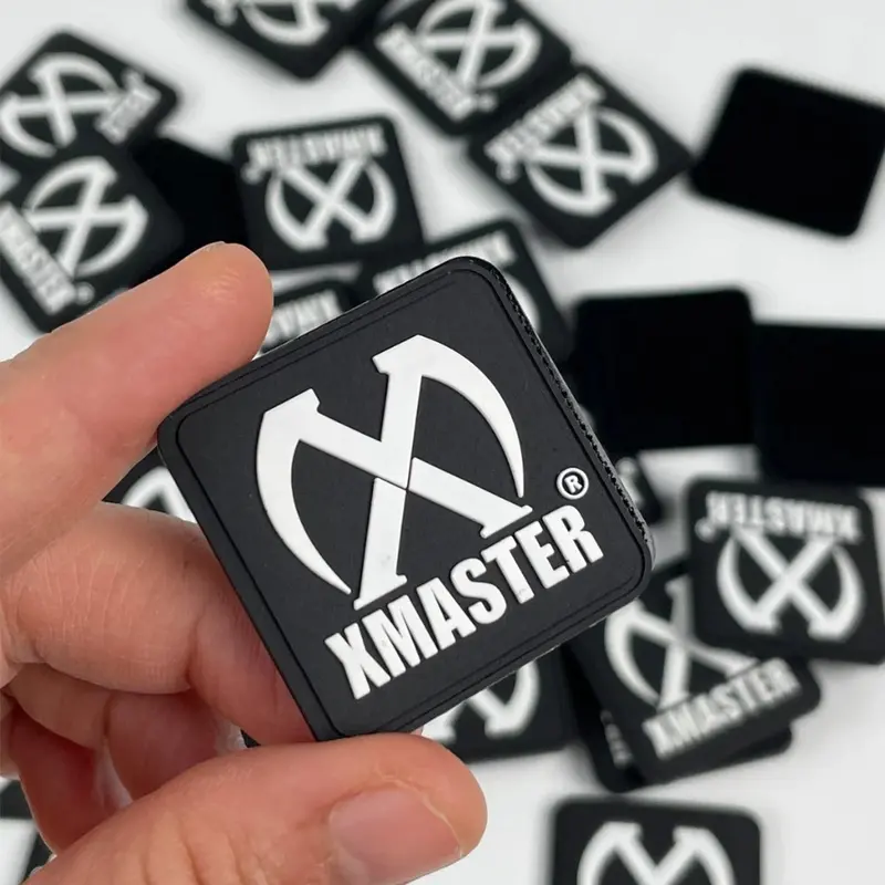 XMASTER Patch Rubber/PVC 3D sticker CrossFit NOBULL, Fitness Strength Gym Powerlifting ROGUE ELEIKO 3