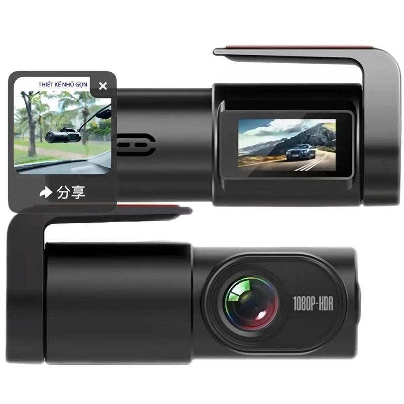 Camera Hành Trình Ô Tô Q9 Pro, Góc Xoay 360 Độ, Full HD 1080P, Bảo Hành 12 Tháng
