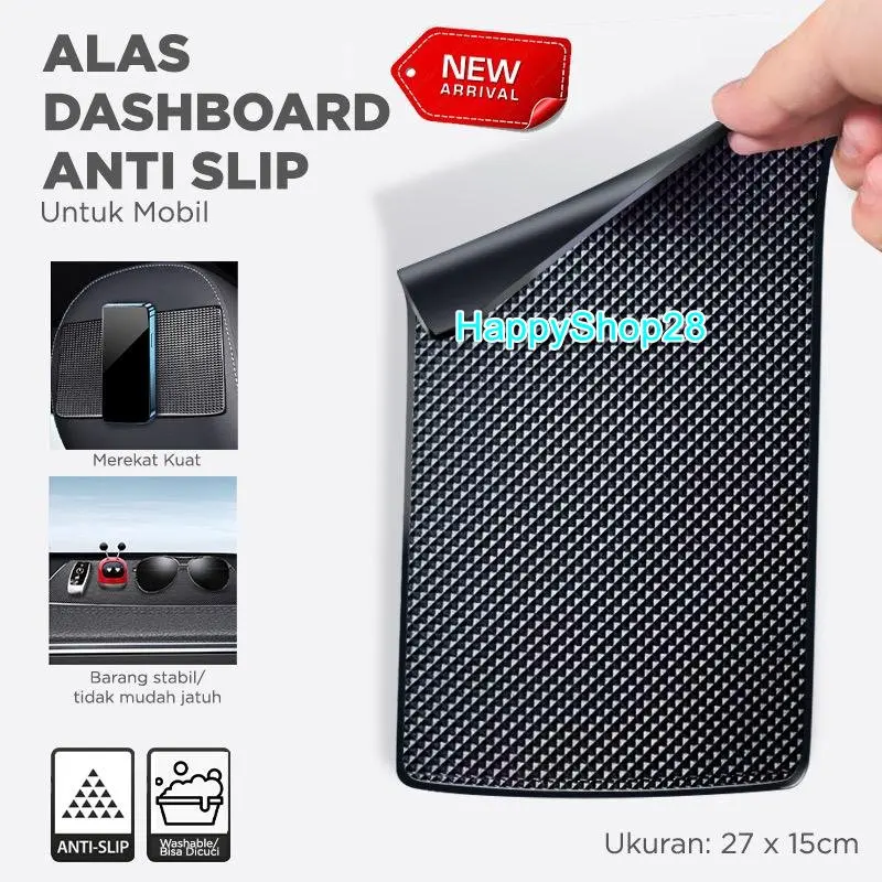 Alas Dashboard Mobil Anti Slip Besar / Sticky Pad Mobil Anti Slip