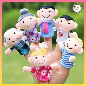 Boneka Jari Hewan - 10 Pcs Boneka Jari Hewan Lucu J216