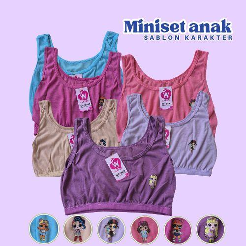 ISI 3PCS/MINISET MOTIF ANAK REMAJA SD/SMP BRA MINISET REMAJA FASHION KEKINIAN Perempuan Cantik