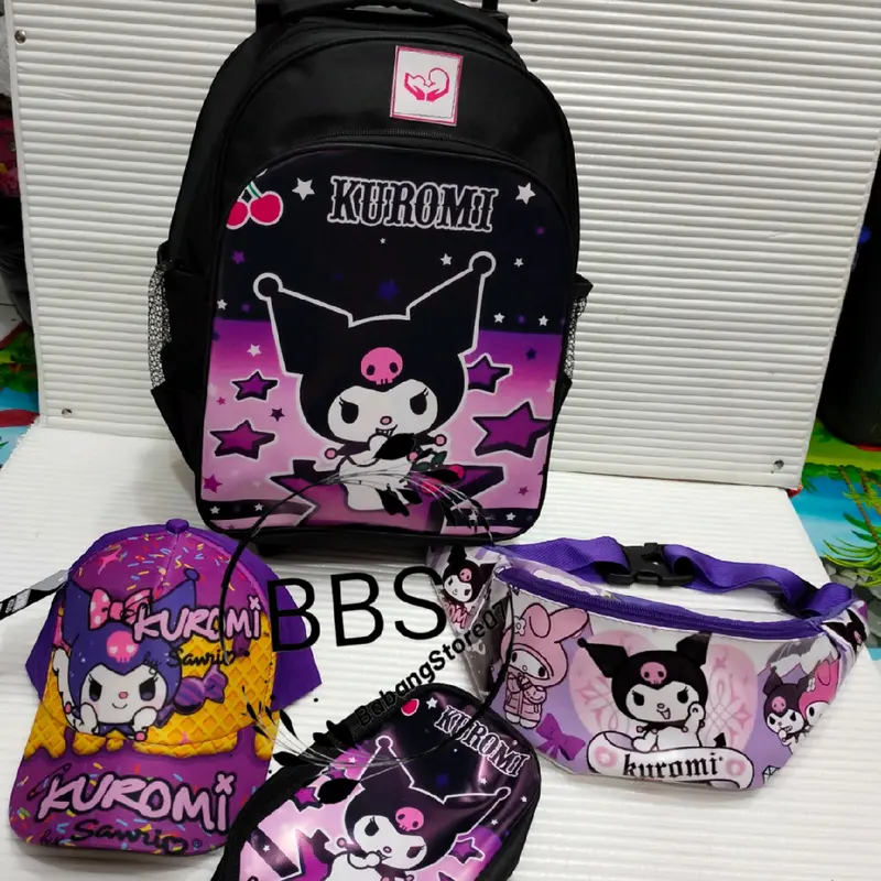 BBS Tas Sekolah Anak Perempuan TK PAUD SD BANYAK BONYS/Ransel Anak /Tas Punggung cewek Fashion 8
