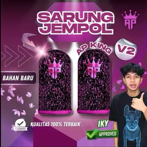 AP King Sarung Jempol V2 Bahan Baru Kualitas 100% Terbaik IKY Approved Game Gamepad