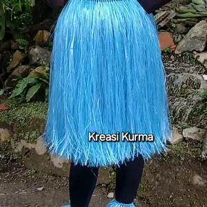 Rok rumbai warna warni glossy untuk TK, SD, SMP, dan Dewasa